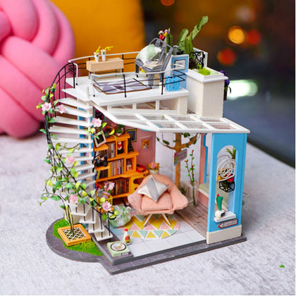 Robotime DIY Miniature House Doras Loft