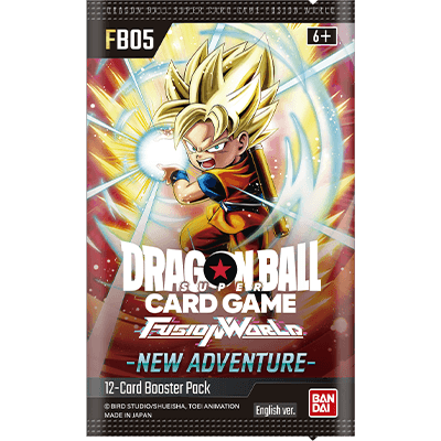 Dragon Ball Super FB05 -Fusion World- New Adventure Booster Box