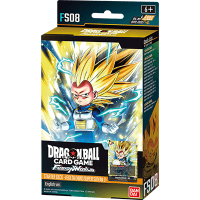 Dragon Ball Super FS08 -Fusion World- Super Saiyan 3 Vegeta Mini Starter Deck