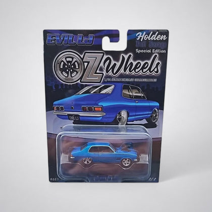 Oz Wheels Holden 1973 Evil LJ Torana Blue 1:64 Scale Diecast Vehicle