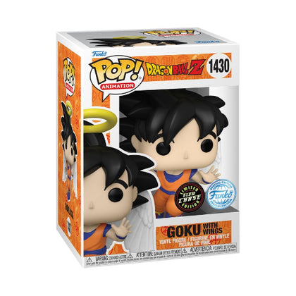 Dragon Ball Z Goku with Wings US Exclusive Glow CHASE Pop! Vinyl