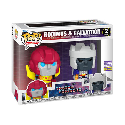 Transformers Rodimus & Galvatron SD23 Pop! Vinyl 2-Pack