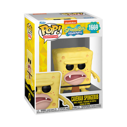 SpongeBob SquarePants 25th Anniversary Caveman SpongeBob Pop! Vinyl