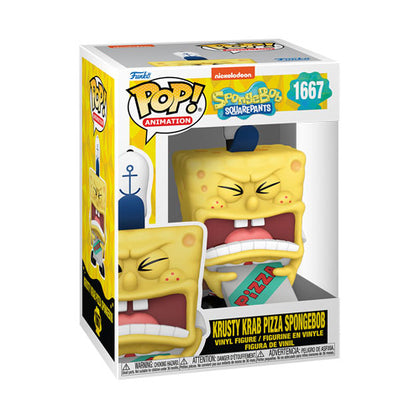 SpongeBob SquarePants 25th Anniversary Krusty Krab Pizza SpongeBob Pop! Vinyl