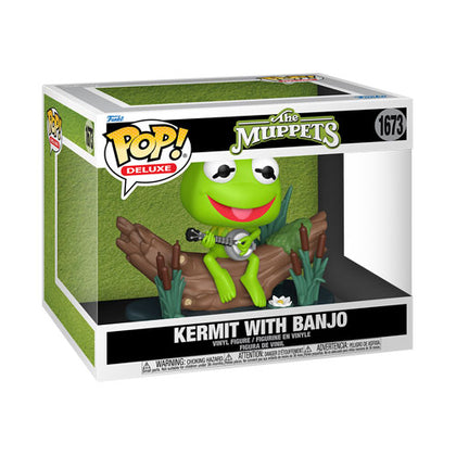 Muppets Kermit with Banjo Pop! Deluxe