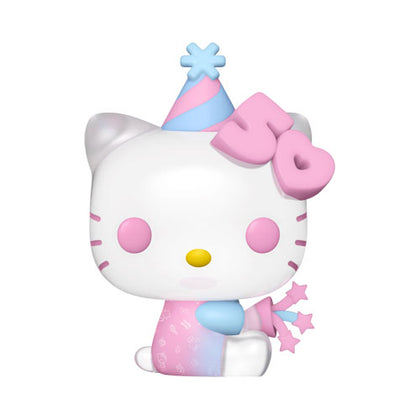 Hello Kitty 50th Anniversary Hello Kitty with Party Hat US Exclusive Pop! Vinyl