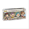 Snow White (1937) Snow White, Dopey, Sleepy and Grumpy US Exclusive Diamond Glitter Pop! Vinyl 4-Pack