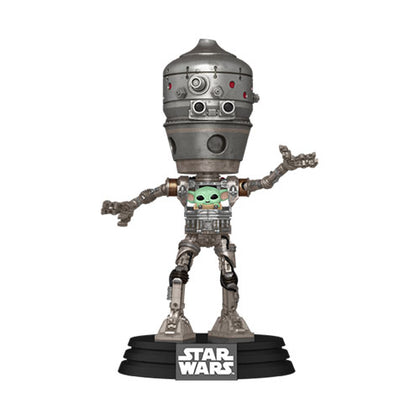 Star Wars IG-12 with Grogu Pop! Vinyl Deluxe