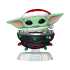 Star Wars The Mandolorian Santa Grogu in Pram Pop! Vinyl