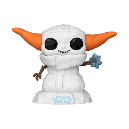Star Wars The Mandolorian Snowman Grogu Pop! Vinyl