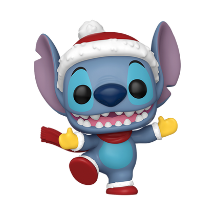 Lilo & Stitch Holiday Stitch with Hat Pop! Vinyl