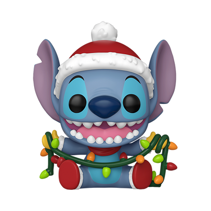 Lilo & Stitch Holiday Stitch with Lights Pop! Vinyl