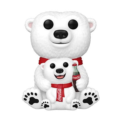 Coca-Cola Polar Bear with Cub Pop! Vinyl