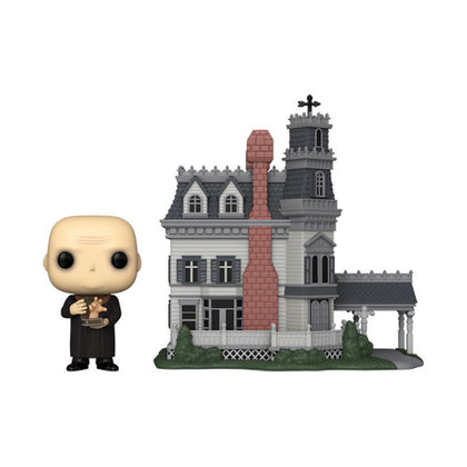 Addams Family (TV) Uncle Fester & Addams Family Mansion Pop! Town