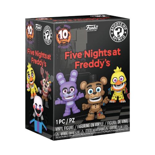 Five Nights at Freddys FNaF 10th Anniversary Mystery Mini Vinyl