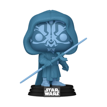 Star Wars Darkside Darth Maul Hologram US Exlcusive Glow Pop! Vinyl