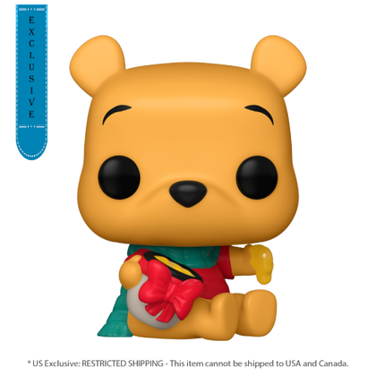 Winnie the Pooh Pooh with Present US Exclusive Pop! Vinyl