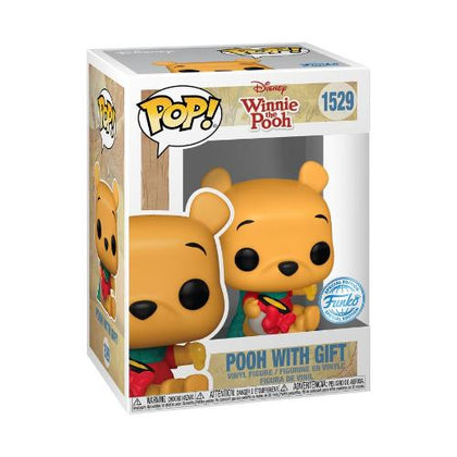 Winnie the Pooh Pooh with Present US Exclusive Pop! Vinyl