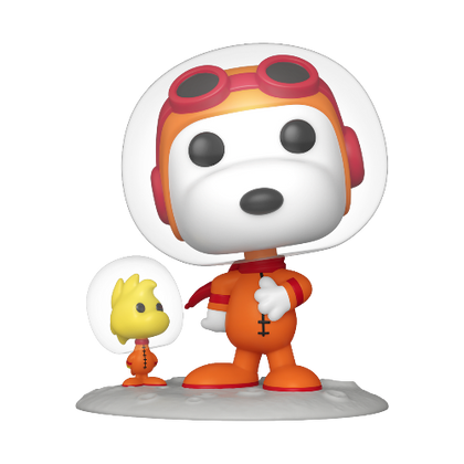 Peanuts Astronaut Snoopy with Woodstock Pop! Vinyl