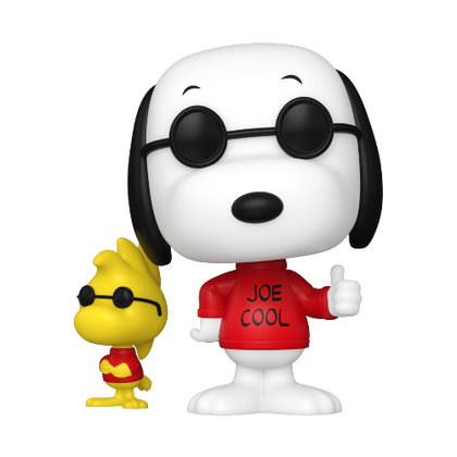 Peanuts Joe Cool with Woodstock Pop! Vinyl