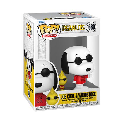 Peanuts Joe Cool with Woodstock Pop! Vinyl