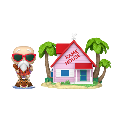 Dragon Ball Master Roshi with Kame House Pop! Town