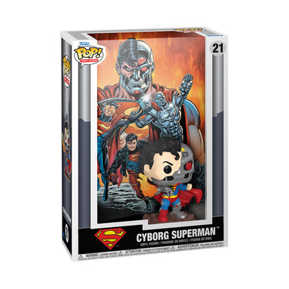 DC Comics Cyborg Superman Pop! Comic Cover