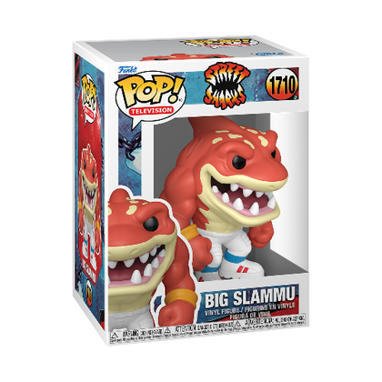 Street Sharks Big Slammu Pop! Vinyl