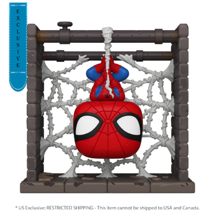 Marvel Comics Spider-Man in Webs US Exclusive Pop! Deluxe