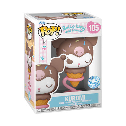 Hello Kitty & Friends Kuromi in Ice Cream Cone US Exclusive Pop! Vinyl