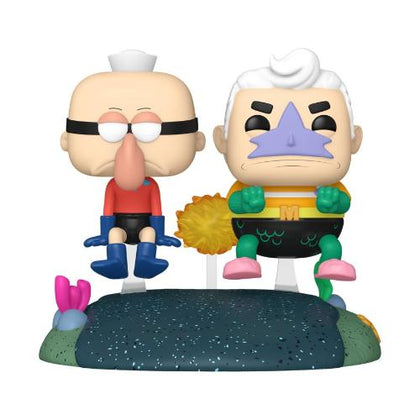 SpongeBob SquarePants Mermaidman & Barnacleboy with Invisible Boat US Exclusive Pop! Vinyl Ride