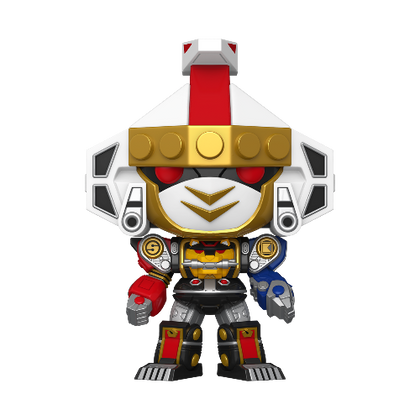 Power Rangers (1995) Ninja Megazord Metallic 6 Inch Pop! Vinyl