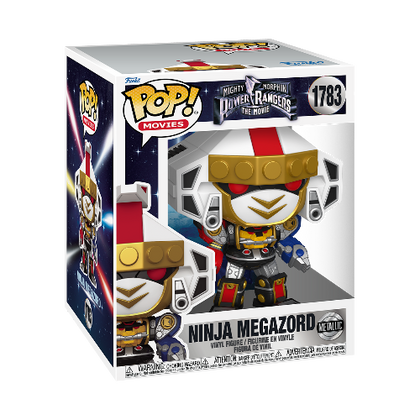 Power Rangers (1995) Ninja Megazord Metallic 6 Inch Pop! Vinyl