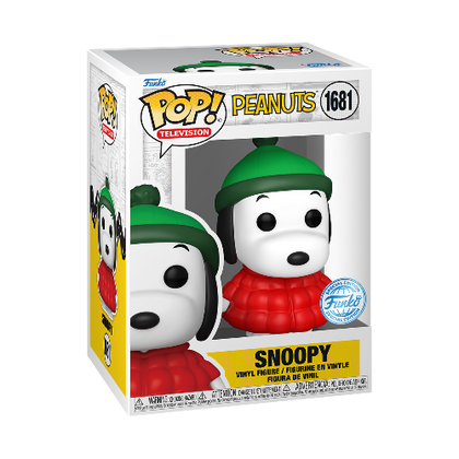 Peanuts Snoopy in Coat US Exclusive Pop! Vinyl