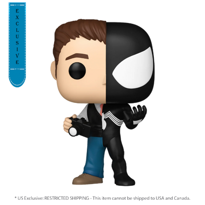 Marvel Split Peter Parker/Symbiote Suit US Exclusive Pop! Vinyl