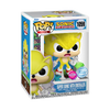 Sonic the Hedgehog Super Sonic with Chaos Emeralds Flocked US Exclusive Pop! Vinyl