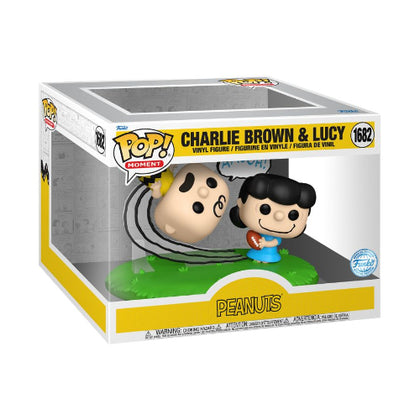 Peanuts Charlie Brown and Lucy US Exclusive Pop! Moment