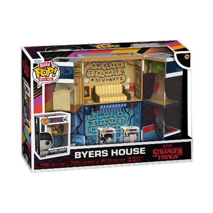 Stranger Things Byers House Bitty Box Playset