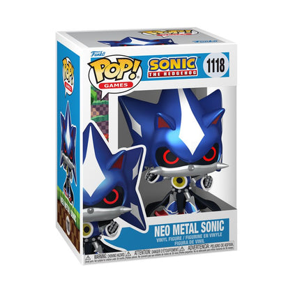 Sonic The Hedgehog Neo Metal Sonic (Metallic) Pop! Vinyl