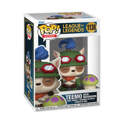 League of Legends Teemo with Mushroom Pop! Vinyl