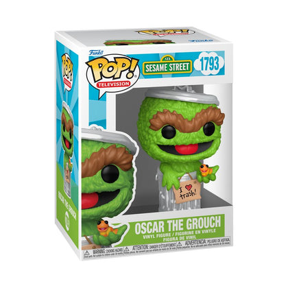 Sesame Street Oscar the Grouch with Slimey Pop! Vinyl