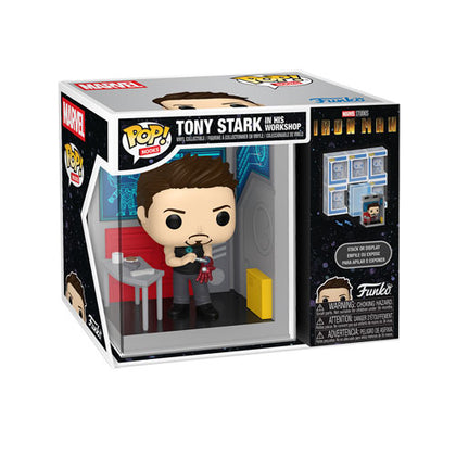 Marvel Tony Stark in Garage Pop! Nook