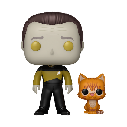 Star Trek The Next Generation Data & Spot Pop! Vinyl