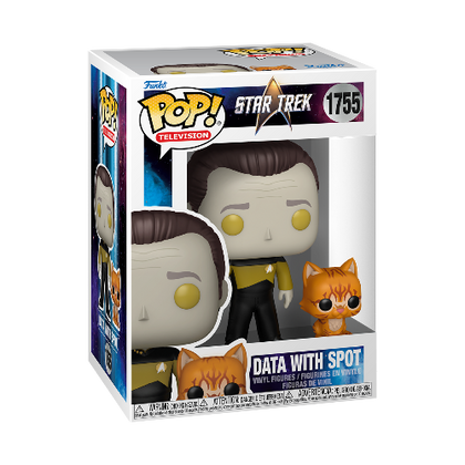 Star Trek The Next Generation Data & Spot Pop! Vinyl