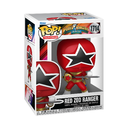 Power Rangers Zeo Red Ranger Pop! Vinyl