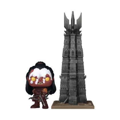 Lord of the Rings Lurtz with Tower Pop! Town