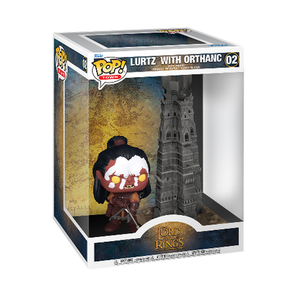 Lord of the Rings Lurtz with Tower Pop! Town
