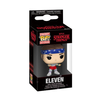 Strangers Things Eleven with Bandana (Final Season) Pop! Keychain