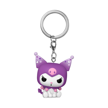 Hello Kitty Kuromi 20th Anniversary Pop! Keychain