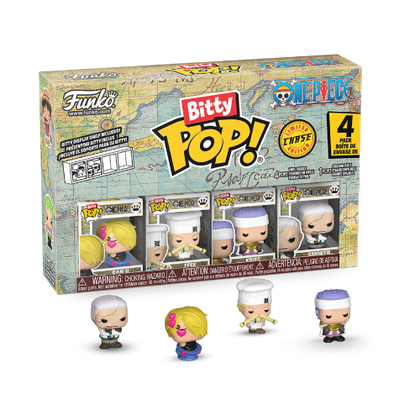 One Piece Sanji Bitty Pop! 4-Pack
